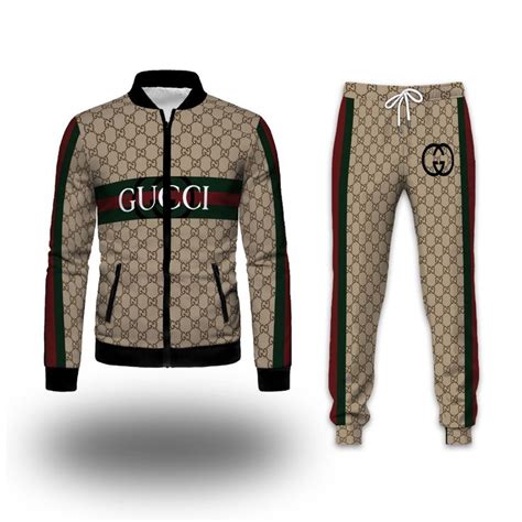 designer tracksuit gucci|Gucci women tracksuit.